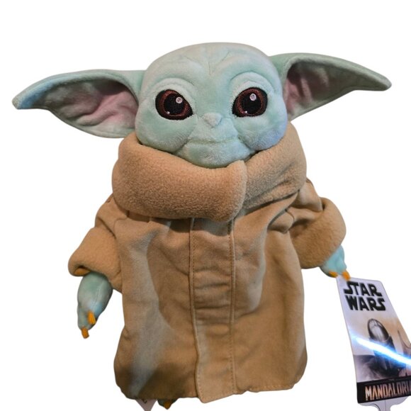 Yoda Star Wars Mattel DISNEY Mandalorian Plush -NWT - Picture 2 of 6